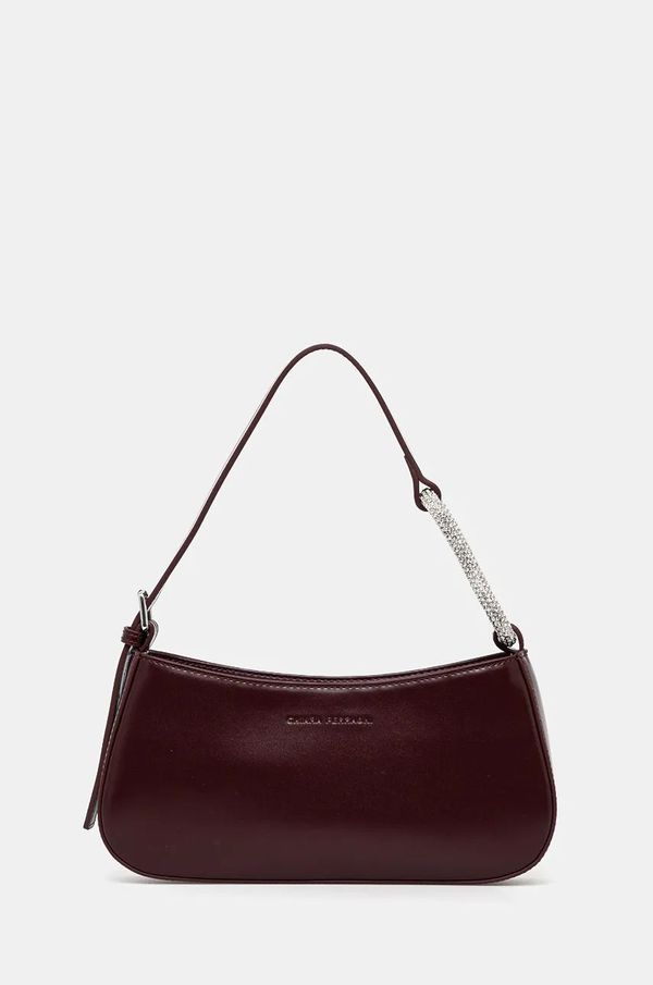 Chiara Ferragni Torba od velura Chiara Ferragni boja: bordo, 77SB4BL1