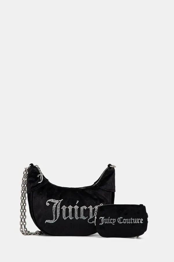 Juicy Couture Torba od velura Juicy Couture KIMBERLY