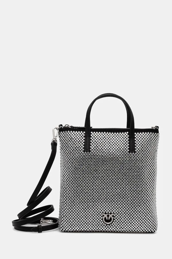 Pinko Torba Pinko boja: srebrna, 102746 A218