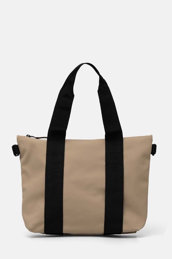 Rains Torba Rains Tote Bag Micro W3 boja: bež, 14180-24