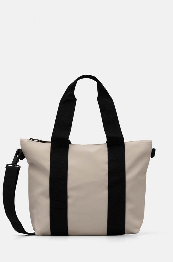 Rains Torba Rains Tote Bag Micro W3 boja: bež, 14180-26
