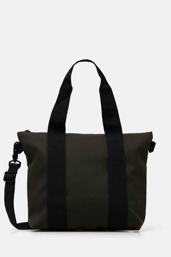 Rains Torba Rains Tote Bag Micro W3 boja: zelena, 14180-03