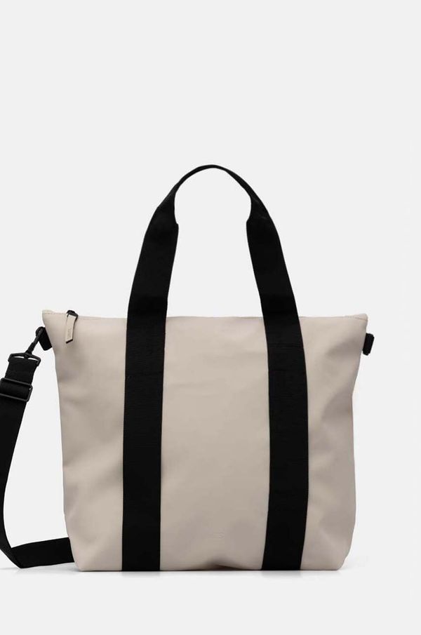 Rains Torba Rains Tote Bag Mini W3 boja: bež, 14160-26