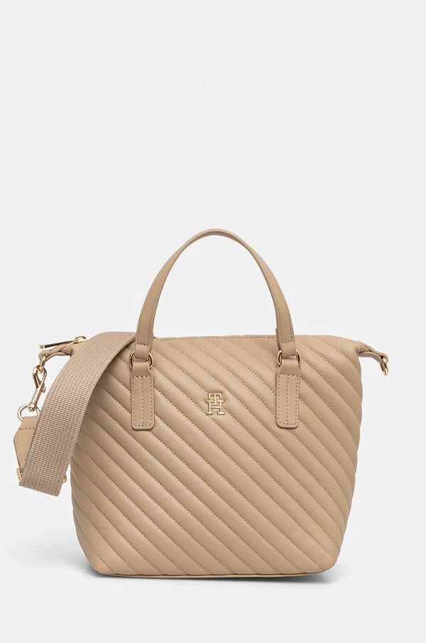 Tommy Hilfiger Torba Tommy Hilfiger boja: bež, AW0AW17012