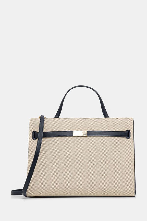 Tommy Hilfiger Torba Tommy Hilfiger boja: bež, AW0AW17387