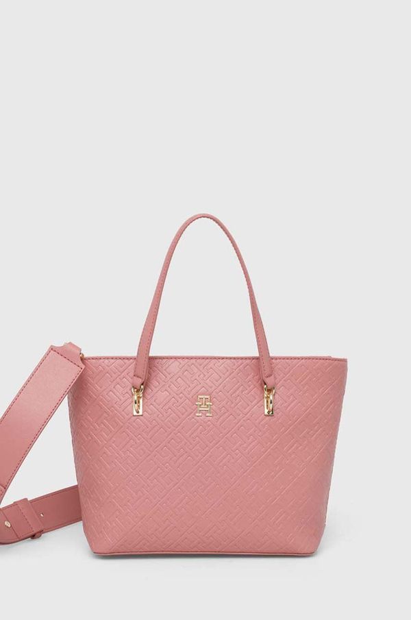 Tommy Hilfiger Torba Tommy Hilfiger boja: ružičasta, AW0AW16002