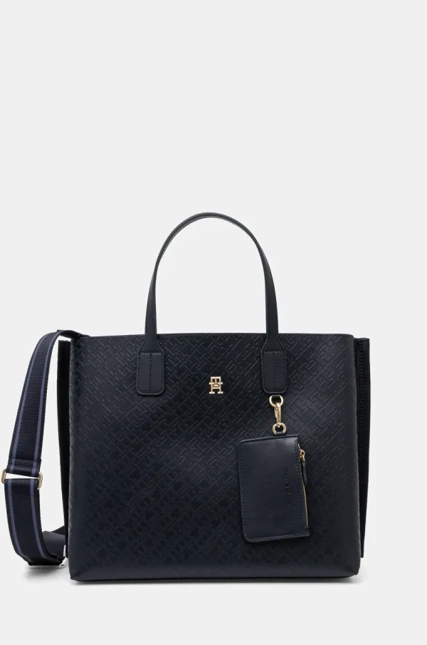 Tommy Hilfiger Torba Tommy Hilfiger boja: tamno plava, AW0AW17174