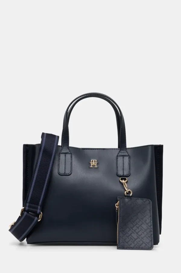 Tommy Hilfiger Torba Tommy Hilfiger boja: tamno plava, AW0AW17192