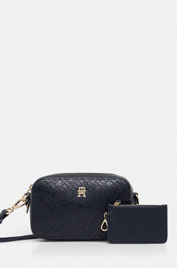 Tommy Hilfiger Torba Tommy Hilfiger boja: tamno plava, AW0AW17221