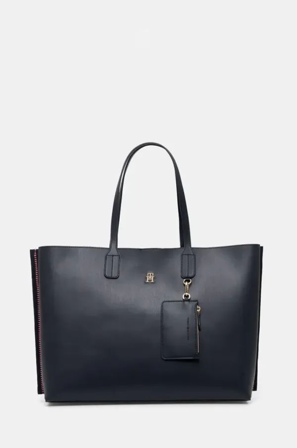 Tommy Hilfiger Torba Tommy Hilfiger boja: tamno plava, AW0AW17333