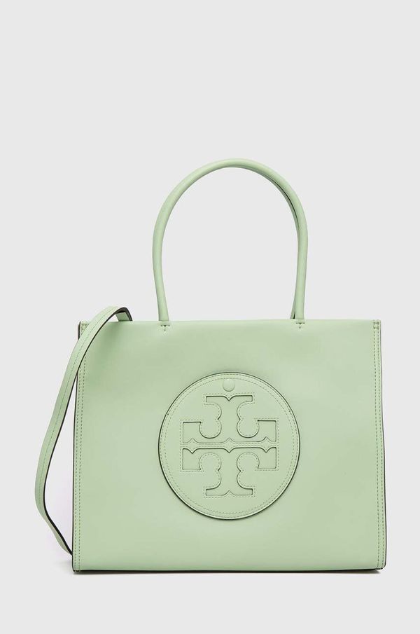 Tory Burch Torba Tory Burch Ella Bio Small Tote- Mantis boja: zelena