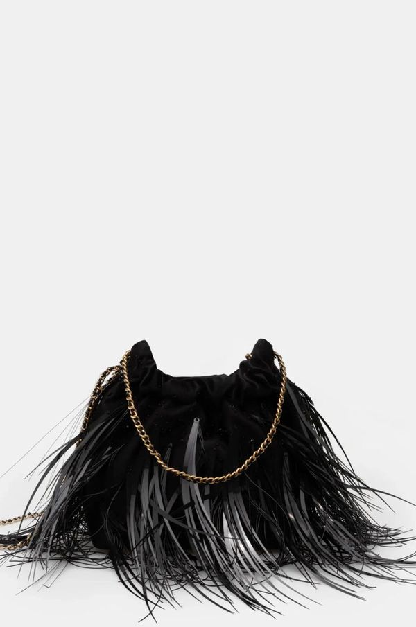 Tory Burch Torba Tory Burch Fleming boja: crna, 161886.001