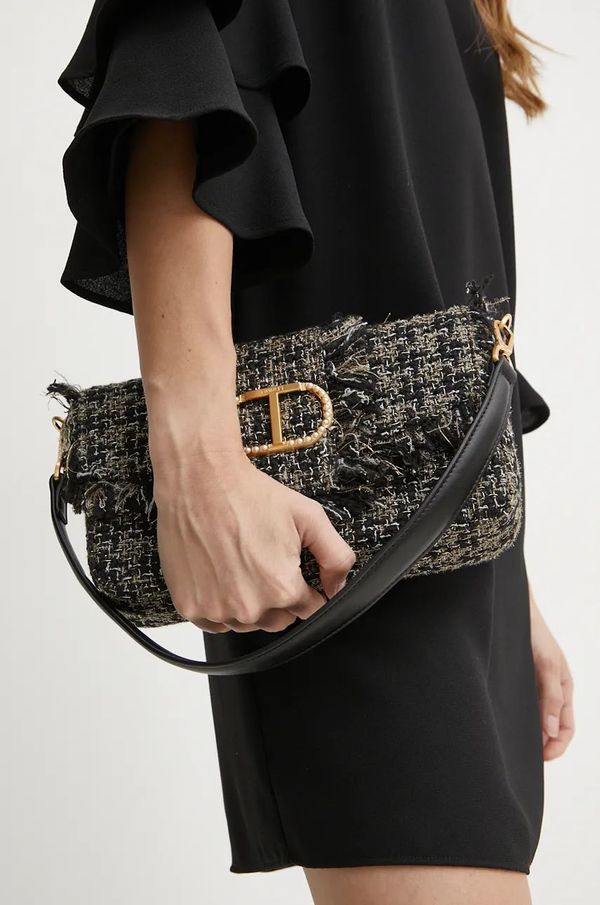 Twinset Torba Twinset boja: crna, 242TB7180