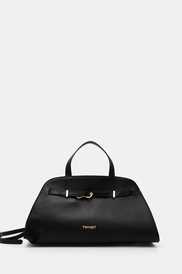 Twinset Torba Twinset boja: crna, 251TB7011