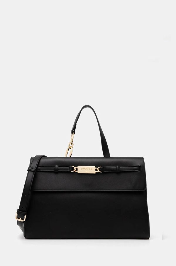 Twinset Torba Twinset boja: crna, 251TB7031