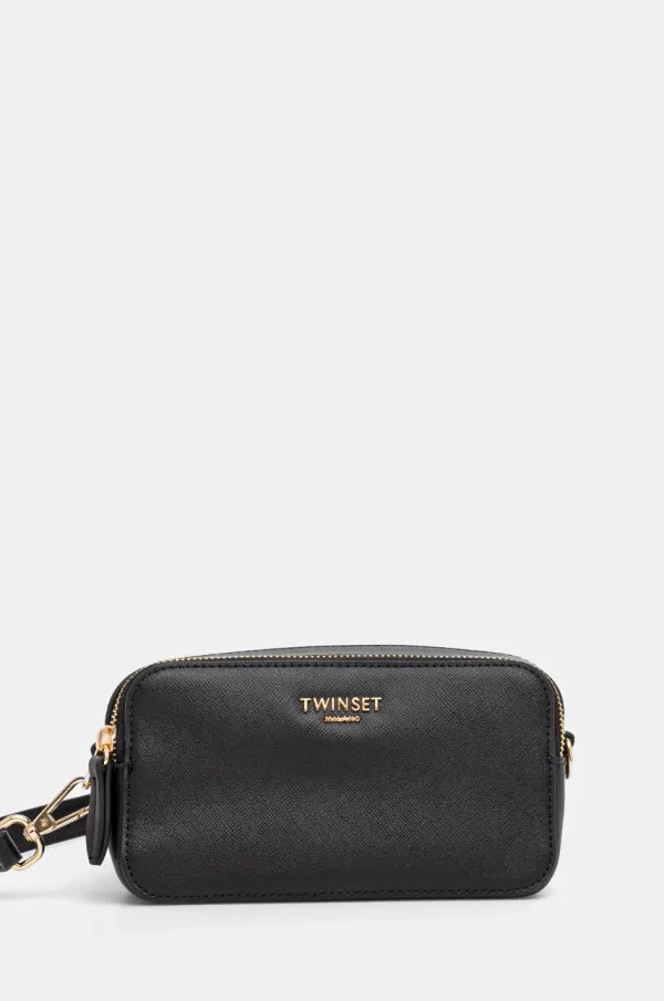 Twinset Torba Twinset boja: crna, 251TB7275