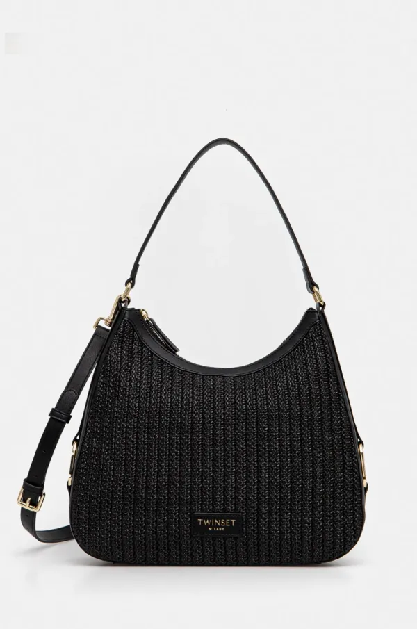 Twinset Torba Twinset boja: crna, 251TB7380