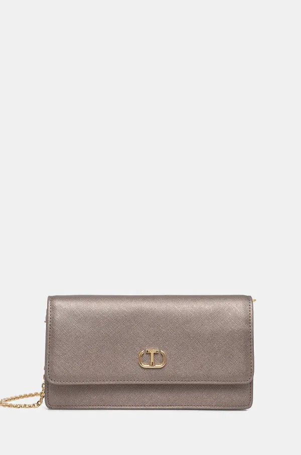 Twinset Torba Twinset boja: srebrna, 242TL8011