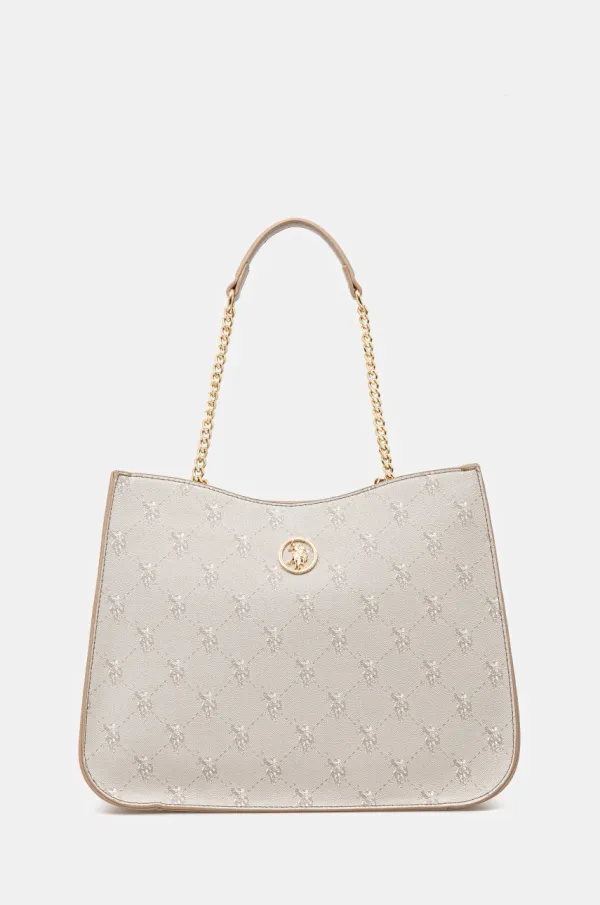 U.S. Polo Assn. Torba U.S. Polo Assn. HAMPTON boja: bež, BIUHD6233WVP