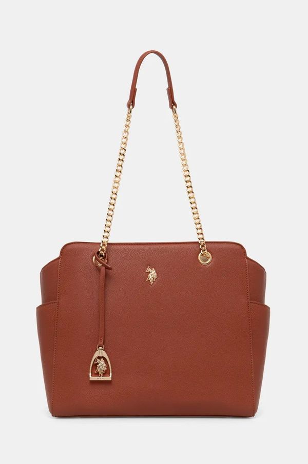 U.S. Polo Assn. Torba U.S. Polo Assn. Jones boja: crvena, BIUJE8387WVP