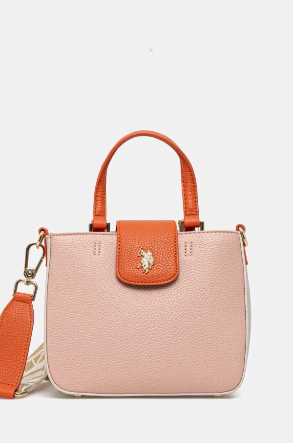 U.S. Polo Assn. Torba U.S. Polo Assn. NEW MANSION boja: narančasta, BEUE56394WVP