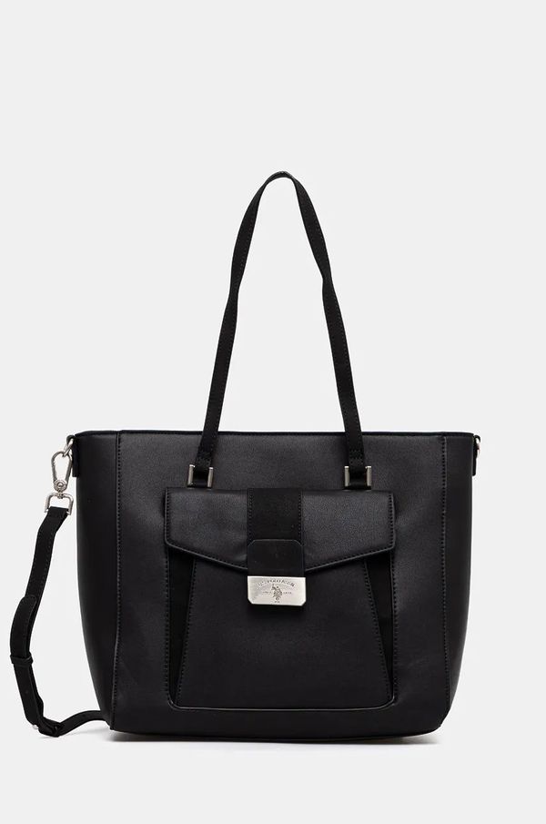 U.S. Polo Assn. Torba U.S. Polo Assn. Romantic boja: crna, BIUR08422WVP