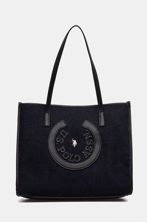 U.S. Polo Assn. Torba U.S. Polo Assn. Stripes boja: crna, BIUS28456WZC