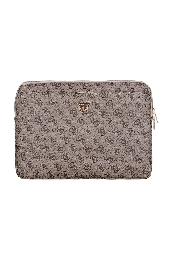 Guess Torba za laptop Guess Sleeve 14" 4G Zipper Pocket Triangle Logo