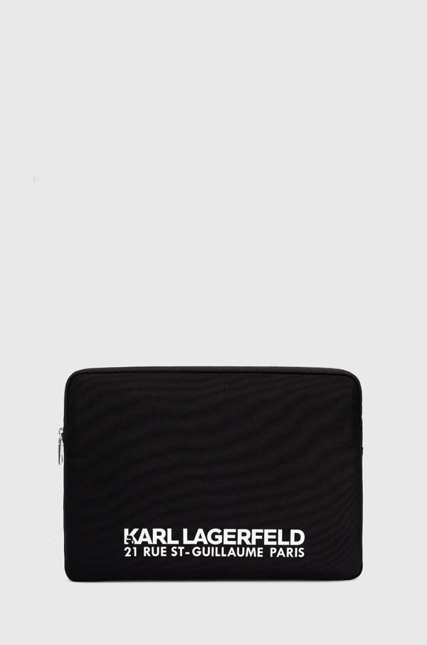 Karl Lagerfeld Torba za laptop Karl Lagerfeld boja: crna, 245M3203