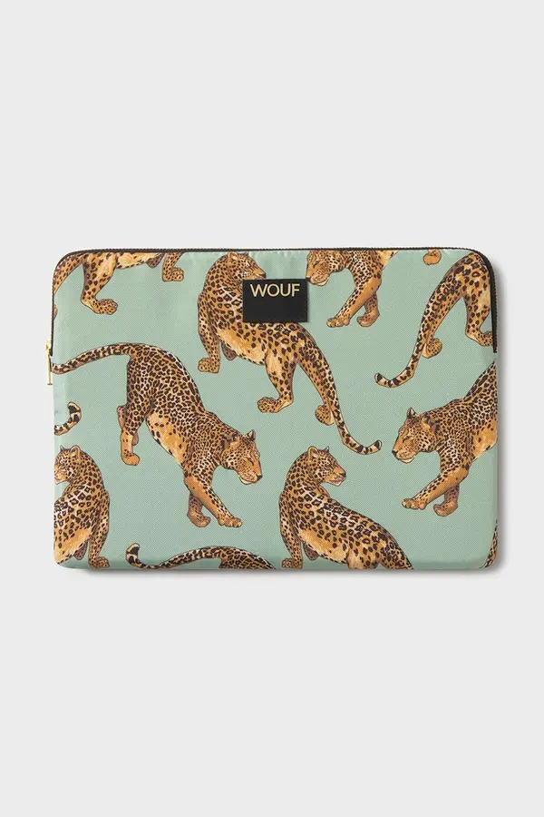 WOUF Torba za laptop WOUF Emerald Leopard 13"/14"