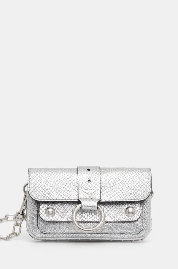 Zadig&Voltaire Torba ZADIG&VOLTAIRE boja: srebrna, LWBA02543