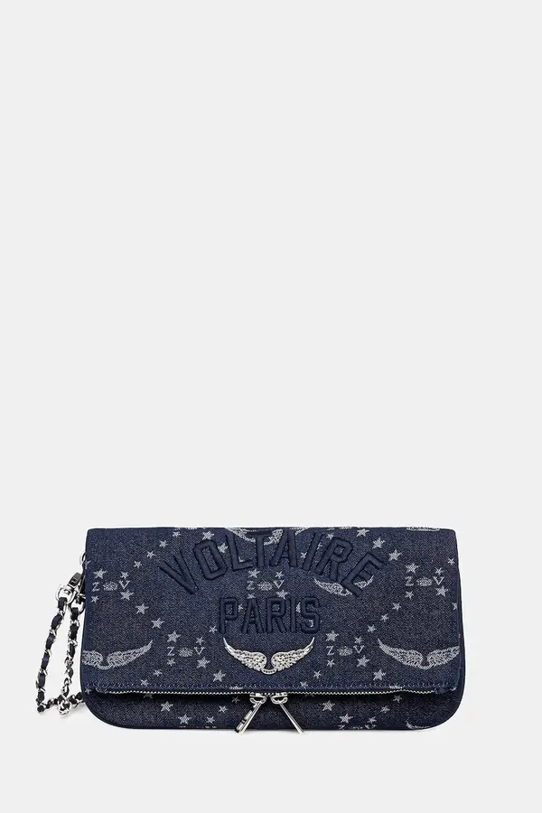 Zadig&Voltaire Torba ZADIG&VOLTAIRE  ROCK DENIM MONOGRAM