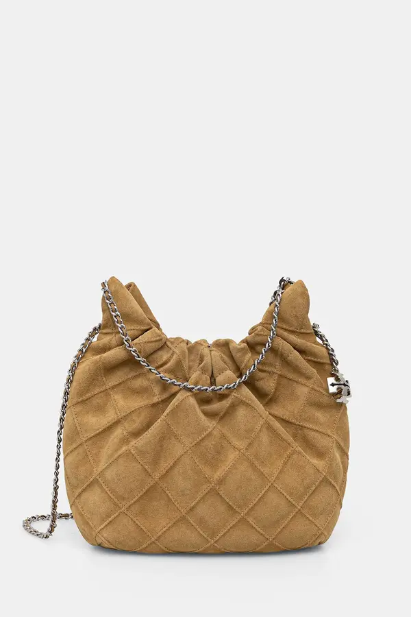 Tory Burch Tory Burch crossbody torba za žene od brušene kože Fleming