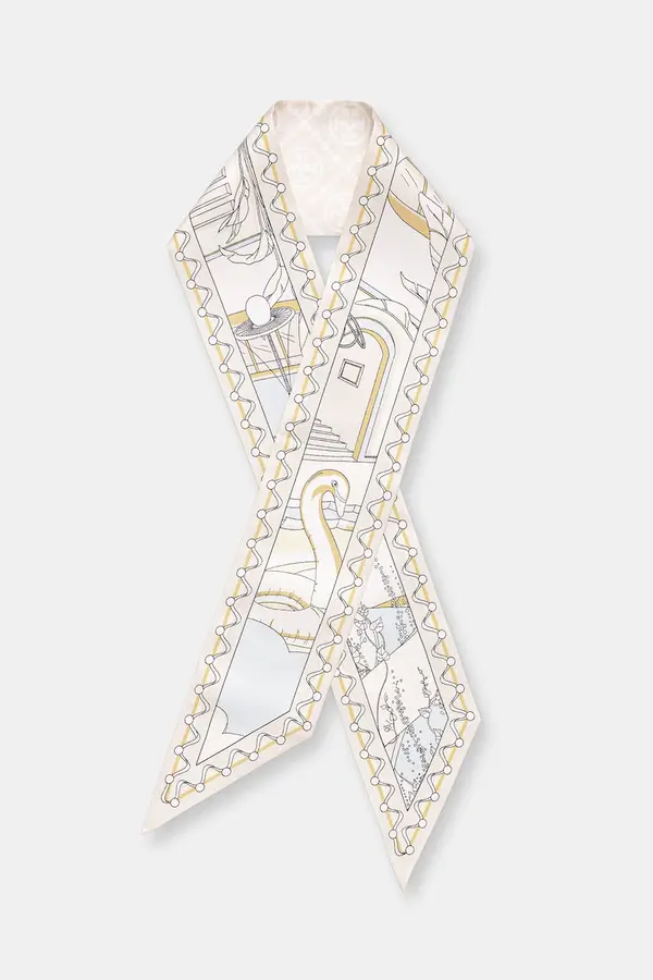 Tory Burch Tory Burch marama svilena Ribbon