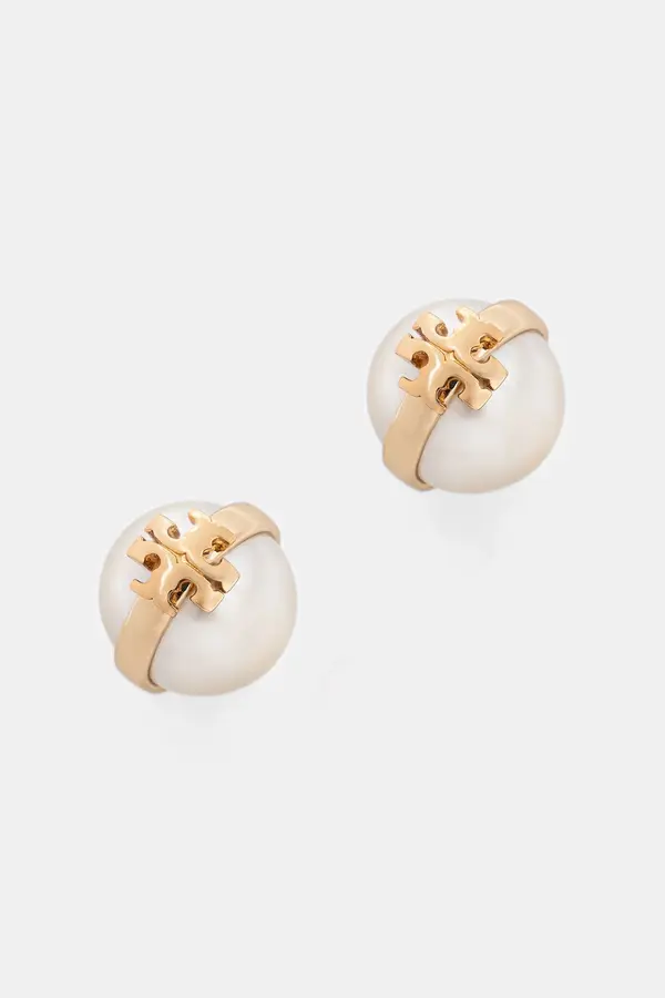 Tory Burch Tory Burch naušnice pozlaćene Moondance