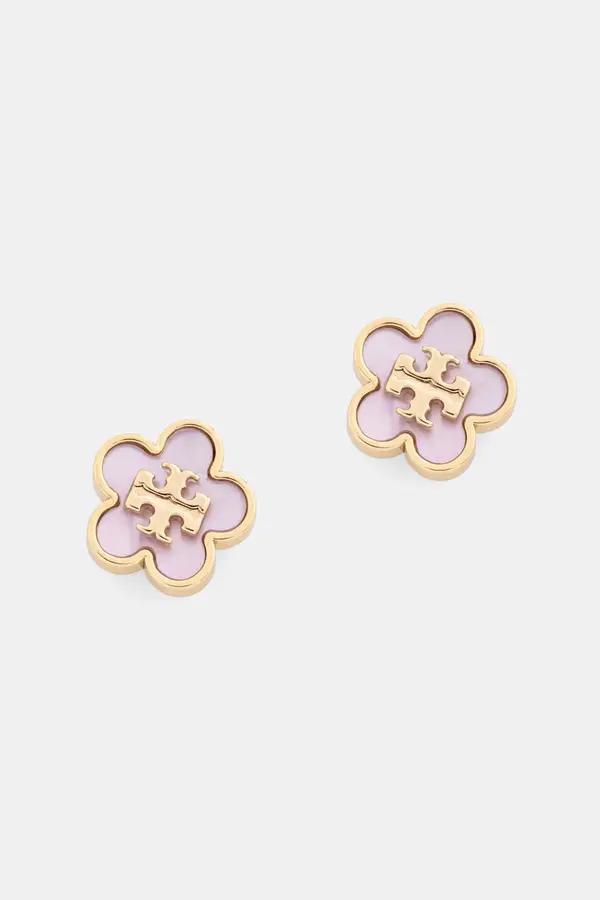Tory Burch Tory Burch naušnice za žene pozlaćene sedefne
