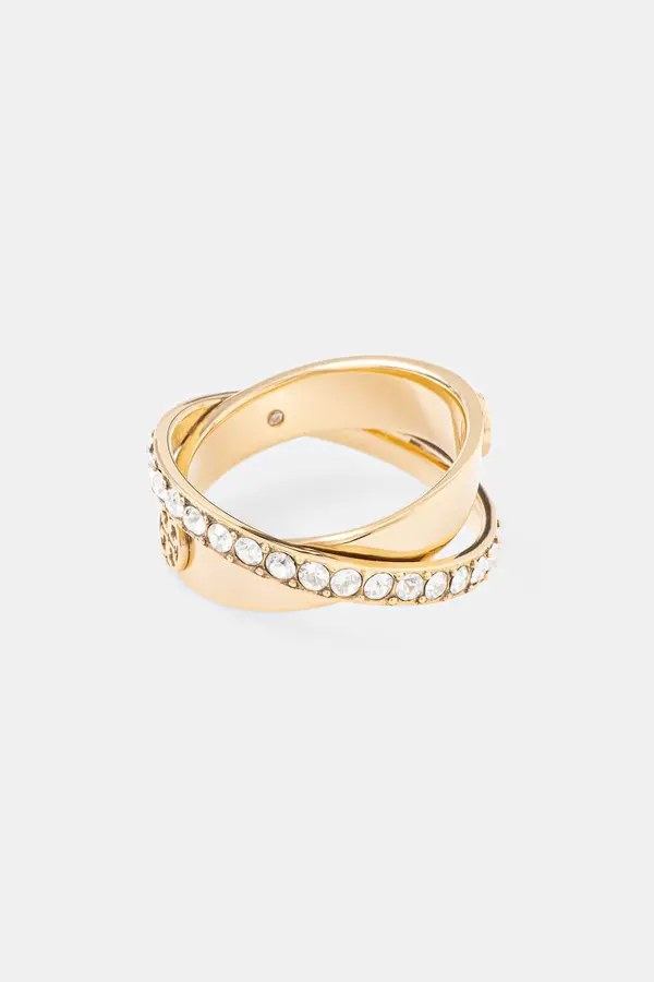Tory Burch Tory Burch prsten za žene pozlaćen kristal Icon