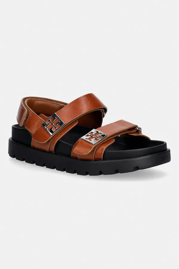 Tory Burch Tory Burch sandale za žene od kože Mellow Sport Sandal