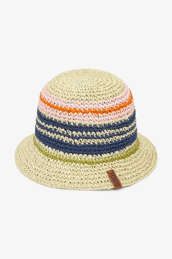 Tous Tous bucket hat za žene pletena