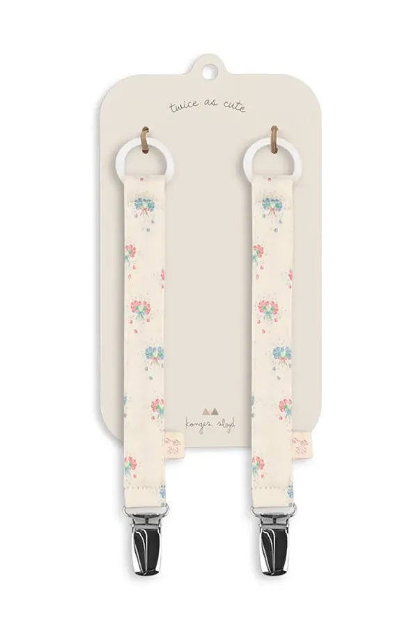 Konges Sløjd Traka za dudu Konges Sløjd 2 PACK PACIFIER STRAP 2-pack KS102360