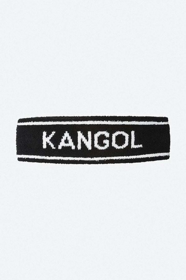 Kangol Traka za glavu Kangol boja: crna, K3302ST-WHITE/CIAN