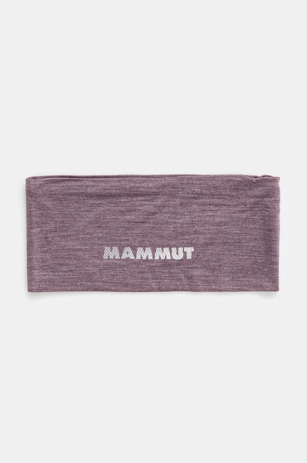 Mammut Traka za glavu Mammut Tree Wool boja: crna, 1191.01930