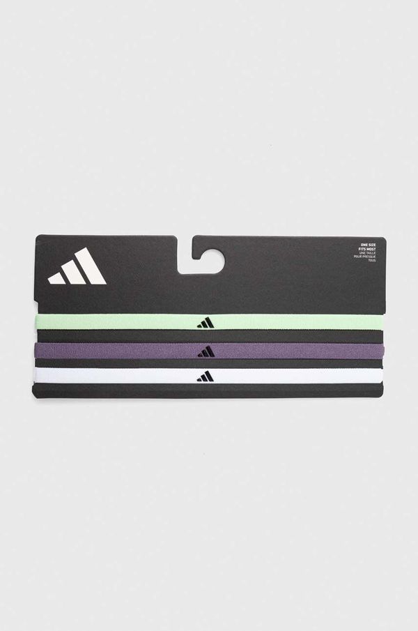 adidas Performance Trake za glavu adidas Performance 3-pack boja: zelena