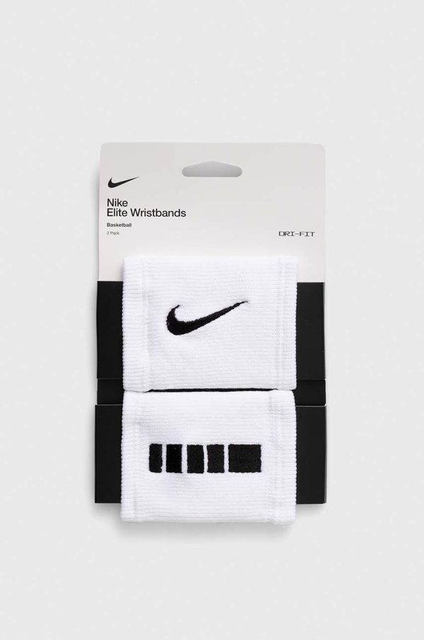 Nike Trake za zglobove Nike 2-pack boja: bijela