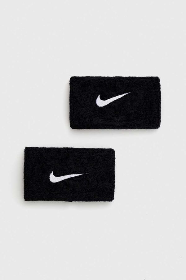 Nike Trake za zglobove Nike 2-pack boja: crna