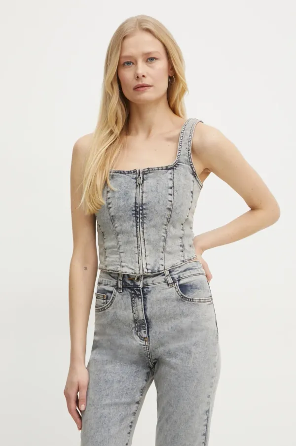 Patrizia Pepe Traper bluza Patrizia Pepe za žene, bez uzorka, 8C0778 D092