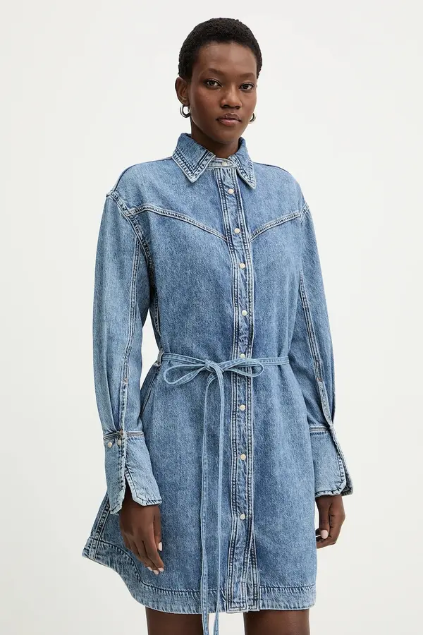 Boss Traper haljina BOSS Orange C SHIRTDRESS