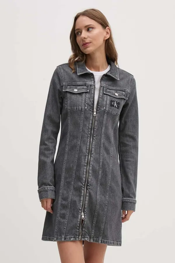 Calvin Klein Jeans Traper haljina Calvin Klein Jeans