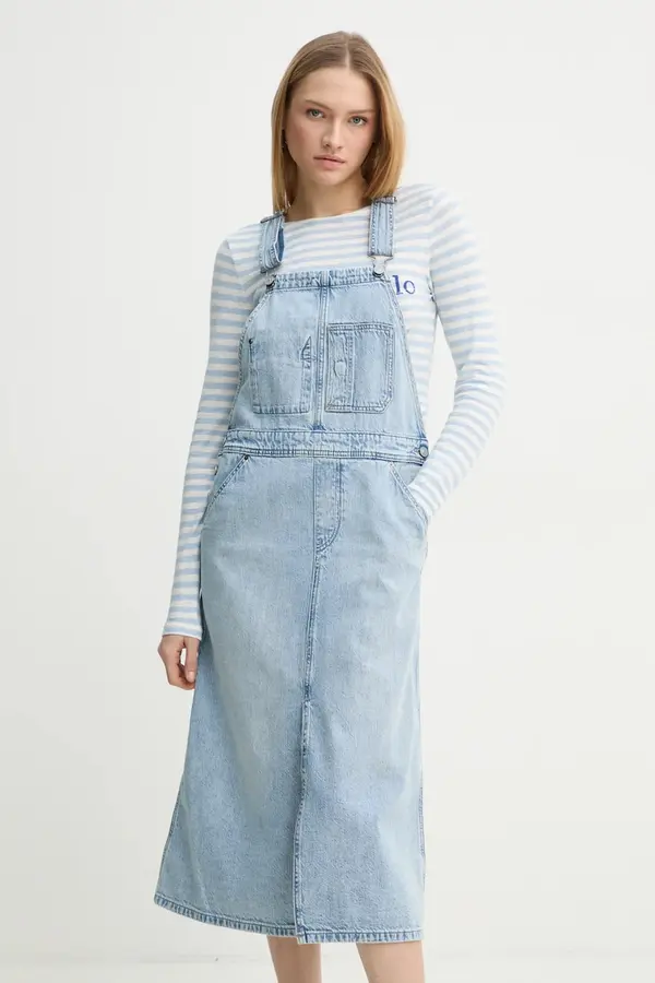 G-Star Raw Traper haljina G-Star Raw midi, ravna