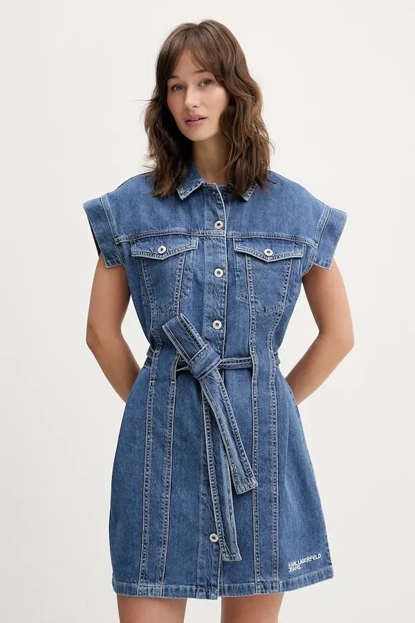 Karl Lagerfeld Jeans Traper haljina Karl Lagerfeld Jeans